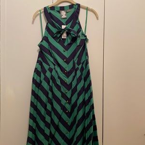 NWT Preppy chevron dress with Pockets!